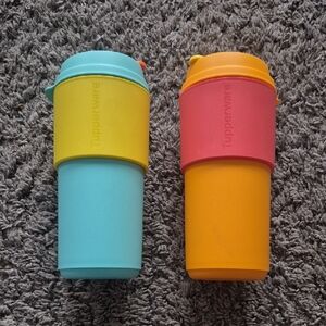 Tupperware Eco-To Go 16 Oz. Tumblers (Lot Of 2)